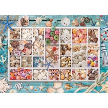 Tidal Treasures 1,000-Piece Seashell Challenge