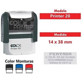 Impresora Colop 20G7 14x38mm Color Dual