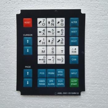 CNC Operation Panel Membrane Film A98L-0001-0518