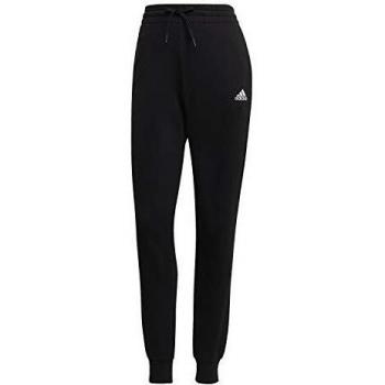 Lange Sporthose Adidas French Terry Logo Damen Schwarz