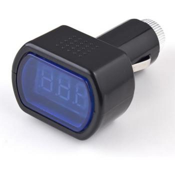 Medidor de Voltaje Automotriz LED 12/24 V