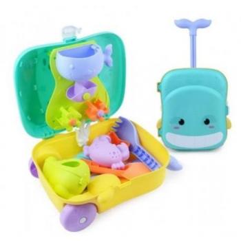 Cefa Toys Set Spiaggia Biologico Con Carrello Completo