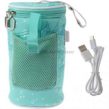 Travel USB Baby Bottle Heater with Insulated Carry Bag