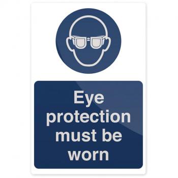 GuardVision 300x200 Mandatory Eye Shield Sign