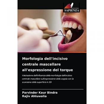Kaur Bindra, Parvinder: Morfologia dell'incisivo centrale mascellare all'espressione del torque
