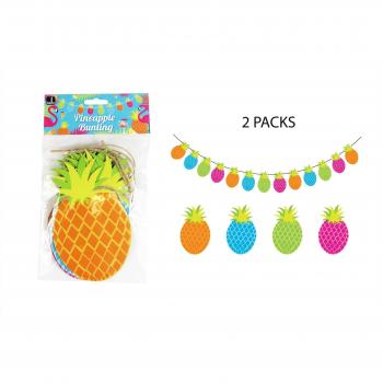 Tropical Pineapple Banner Set