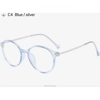 Transparent TR90 Anti‑Blue Lens Glasses