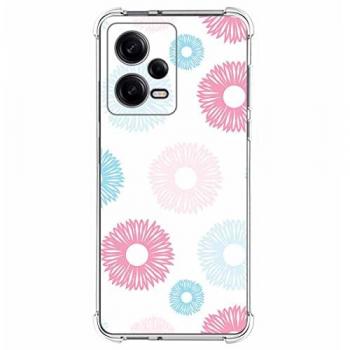 Tumundosmartphone Funda Silicona Antigolpes Xiaomi Redmi Note 12 Pro+ Plus 5G Flores 06