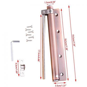 Adjustable Surface-Mounted Door Closer