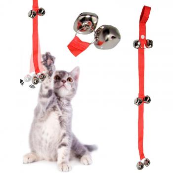 Adjustable Dog Doorbells for Puppy Training - 7 Loud 1.4-Inch