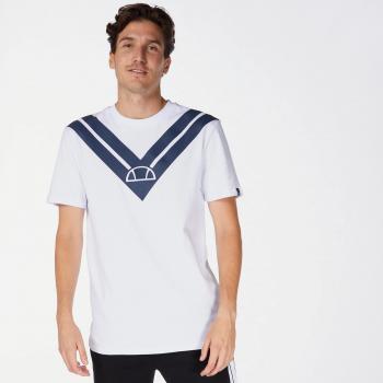 Ellesse Maglietta A Maniche Corte Capace White M