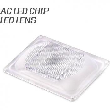 AC LED COB DOB Lamps DIY Lens Kit - Features PC Lens, Reflector, Silicone Ring Cover for Grow Light/Floodlight