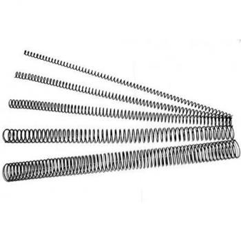 DHP 4:1 Metal Spiral Binding Coils, Black, A4, Ø 22mm, 100 Pack