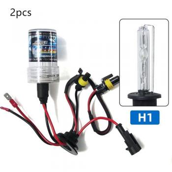 H1 2pcs HID Xenon Lamp Bulbs 3000K-15000K