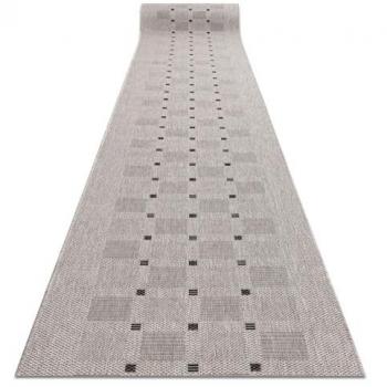 Sizal Black‑Silk Runner – 200 × 310 cm