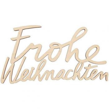 Weihnachtswanddeko mit Magnet Frohe Weihnachten
