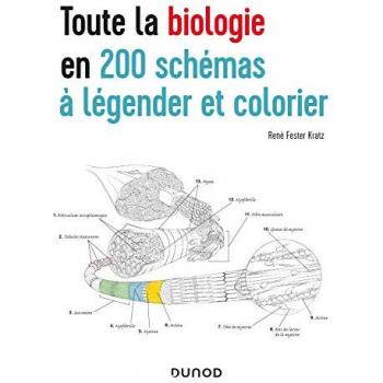 Toute la biologie en 200 schémas à légender et colorier