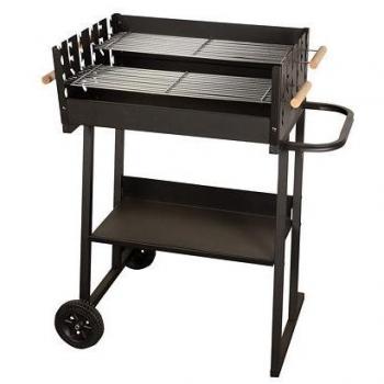 Barbecue Noir avec Étagère MG651