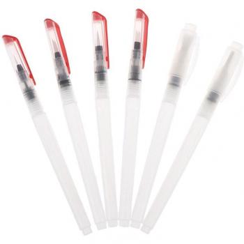 Pinceles de nailon rellenables para pintura al agua