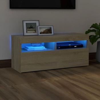 Mueble TV con luces LED