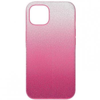 Custodia Swarovski per iPhone 13, Rosa