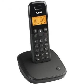 Teléfono DECT AEG Voxtel D-100 con Display LCD Negro