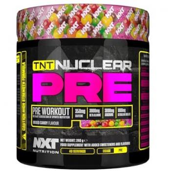 TNT Nuclear Pre Workout Energy Drink – 40 Servings, Mixed Candy Mix