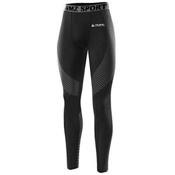 AMZSPORT Men's Cool Dry Base Layer Leggings