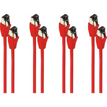 Cavo di Rete Rosso 15m Cat8.1 F/FTP - SHIVERPEAKS BS08-41084-4