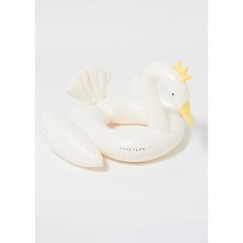 Sunnylife Kids Inflatable Pool Ring - Princess Swan Multi