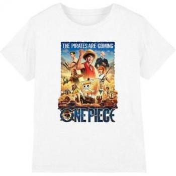 T-shirt Enfant One Piece Pirates à l'Horizon 9-10 Ans