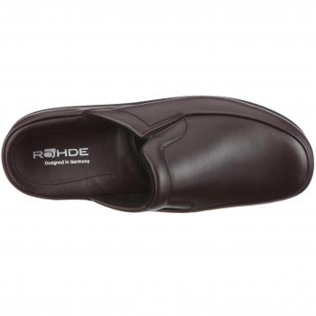 Pantoufle Rohde Homme Rouge Dark Red