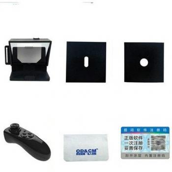 Smartphone Teleprompter with Remote Control for Mobile News and Speeches