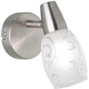 Iperbriko Trio LED Spot Colmar mit satiniertem Glas