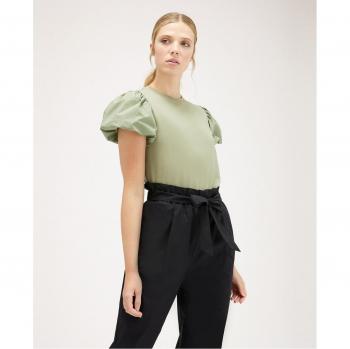 Camiseta de mujer con mangas en forma de globo - Motivi