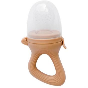 Grignoteuse en silicone - Caramel