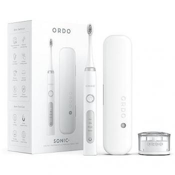 Ordo Sonic+ Electric Toothbrush with Travel Case - White