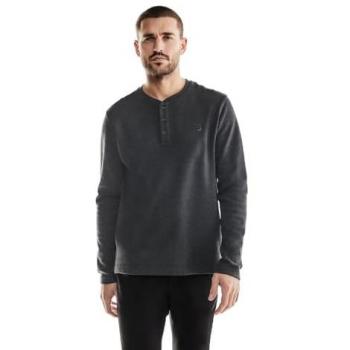 STREET ONE MEN Langarmshirt unifarben