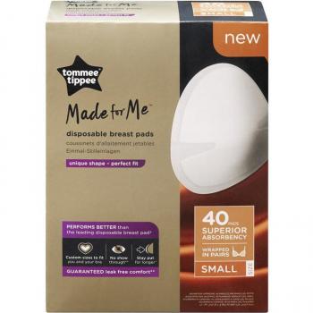 Discos absorbentes de lactancia Tommee Tippee, pack de 40 unidades