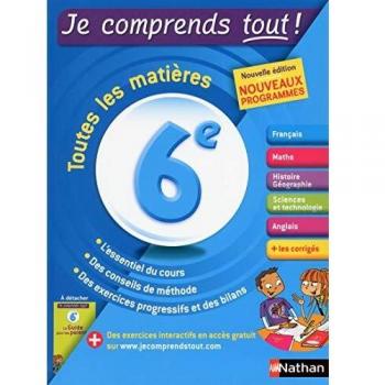 Je comprends tout - Tout en un 6ème