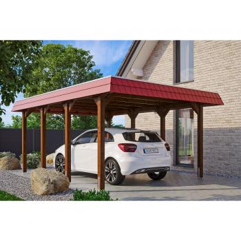 Skanholz Einzelcarport Spreewald