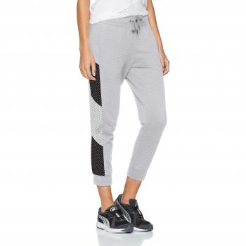 Pantaloni Puma A.C.E. 7/8 Donna, Tonalità Light Grey Heather, Misura S