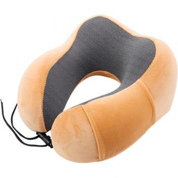 Memory Foam Travel Neck Support Pillow - U Shape for Office and Travel