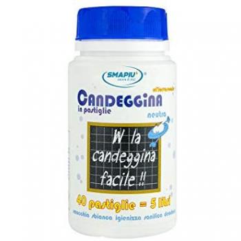 Candeggina Effervescente Smapiù - 40 Pastiglie