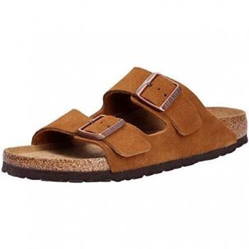 BIRKENSTOCK Sandali Arizona SFB in suede Marrone 45 EU Donna