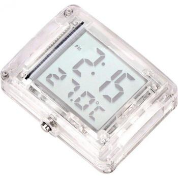 Waterproof Motorcycle Clock with Temperature