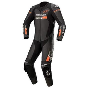Alpinestars GP Force Chaser Tuta monopezzo in pelle moto Nero Rosso 62