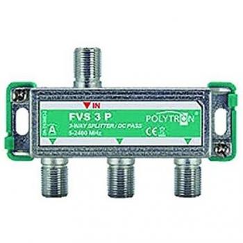 Polytron FVS3 SAT BK Verteiler 3 fach Splitter 5-2400 MHz, Unicable Fähig