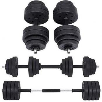 Versatile Adjustable Dumbbell Pair – Midnight Edition