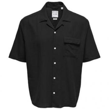 Camisa ONSCaiden en Color Negro de Only & Sons